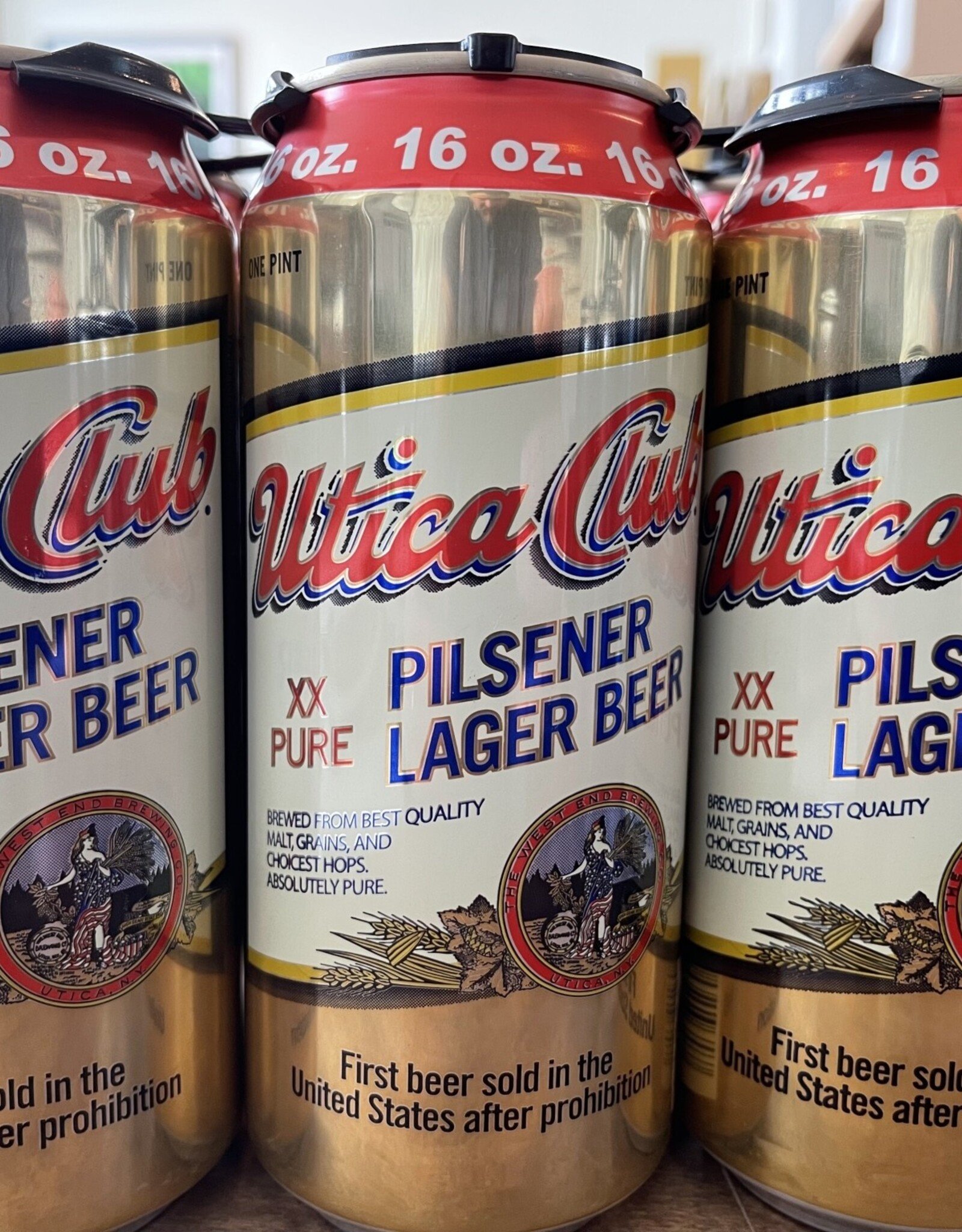 Utica Club Pilsner Lager