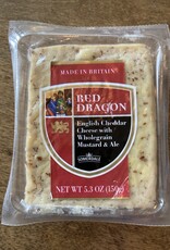 Somerdale "Red Dragon" English Cheddar with Wholegrain Mustard & Ale