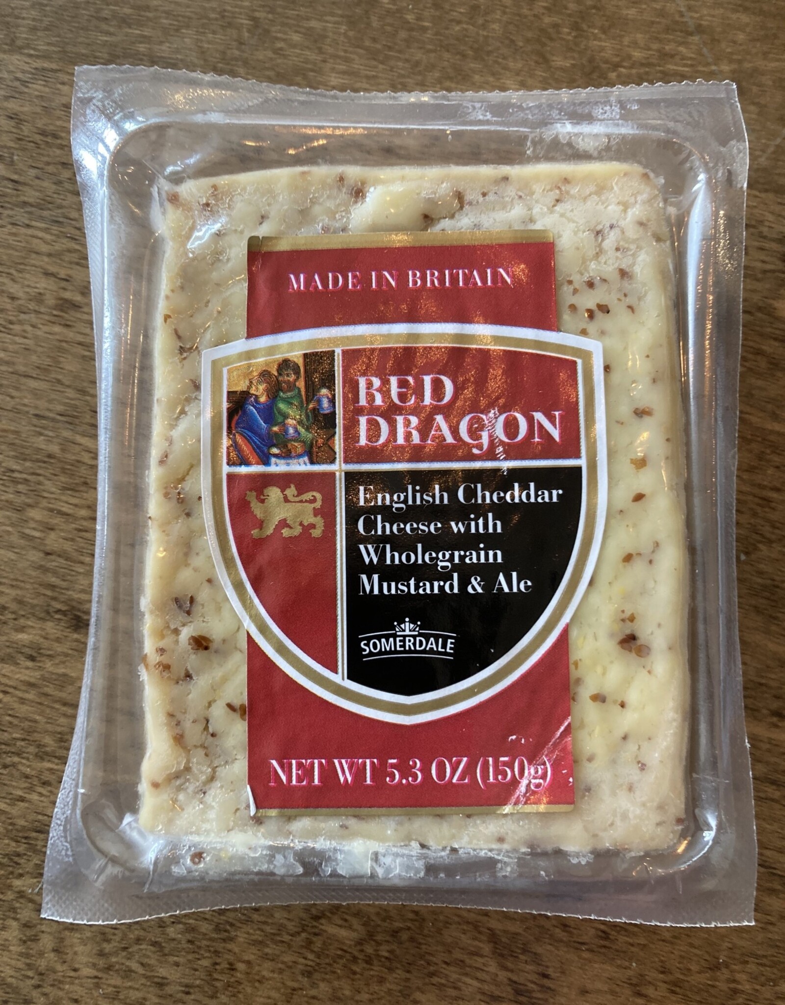 Somerdale "Red Dragon" English Cheddar with Wholegrain Mustard & Ale