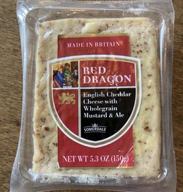 Somerdale "Red Dragon" English Cheddar with Wholegrain Mustard & Ale