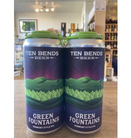 Ten Bends Ten Bends Beer Green Fountains Vermont Style IPA