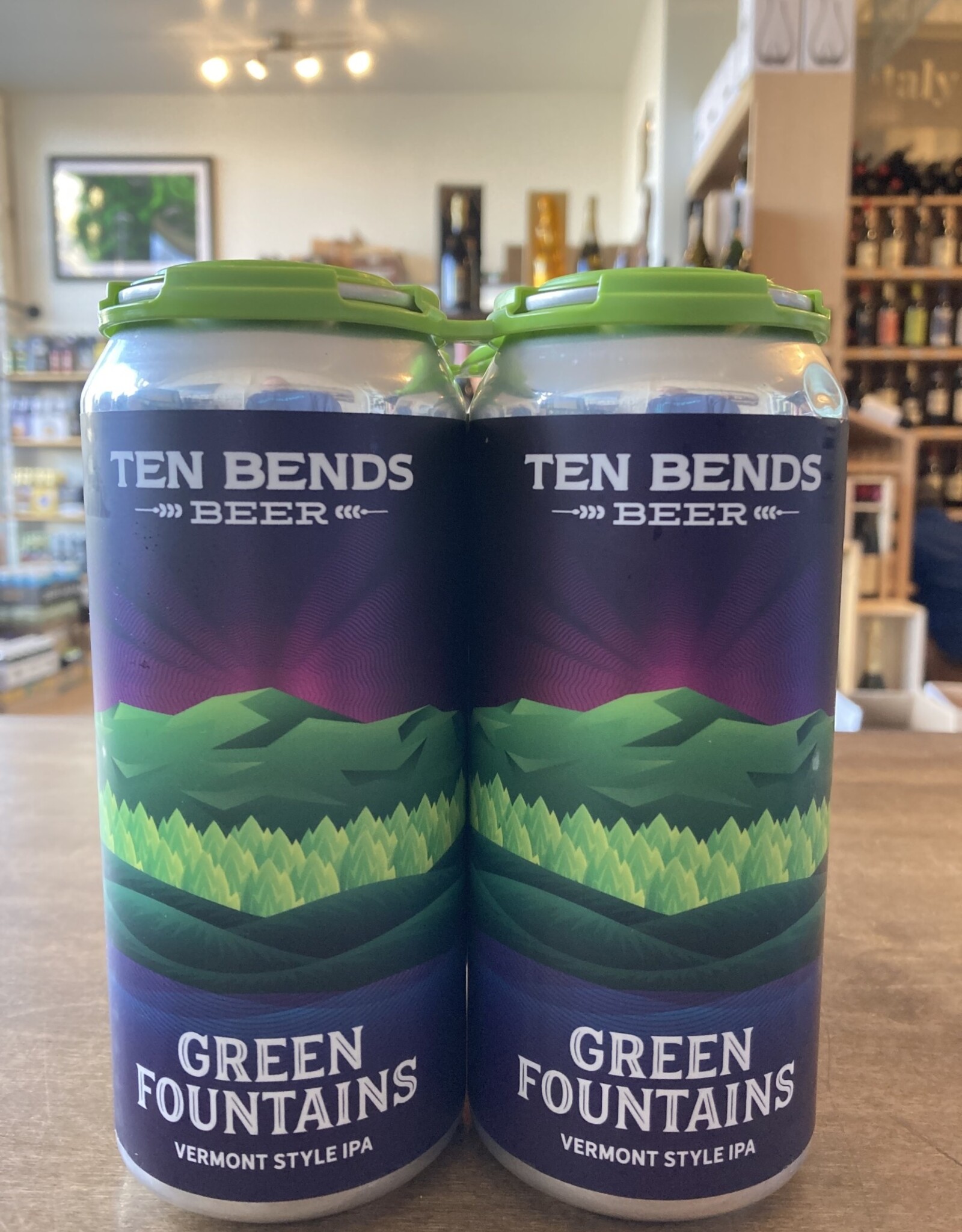 Ten Bends Ten Bends Beer Green Fountains Vermont Style IPA