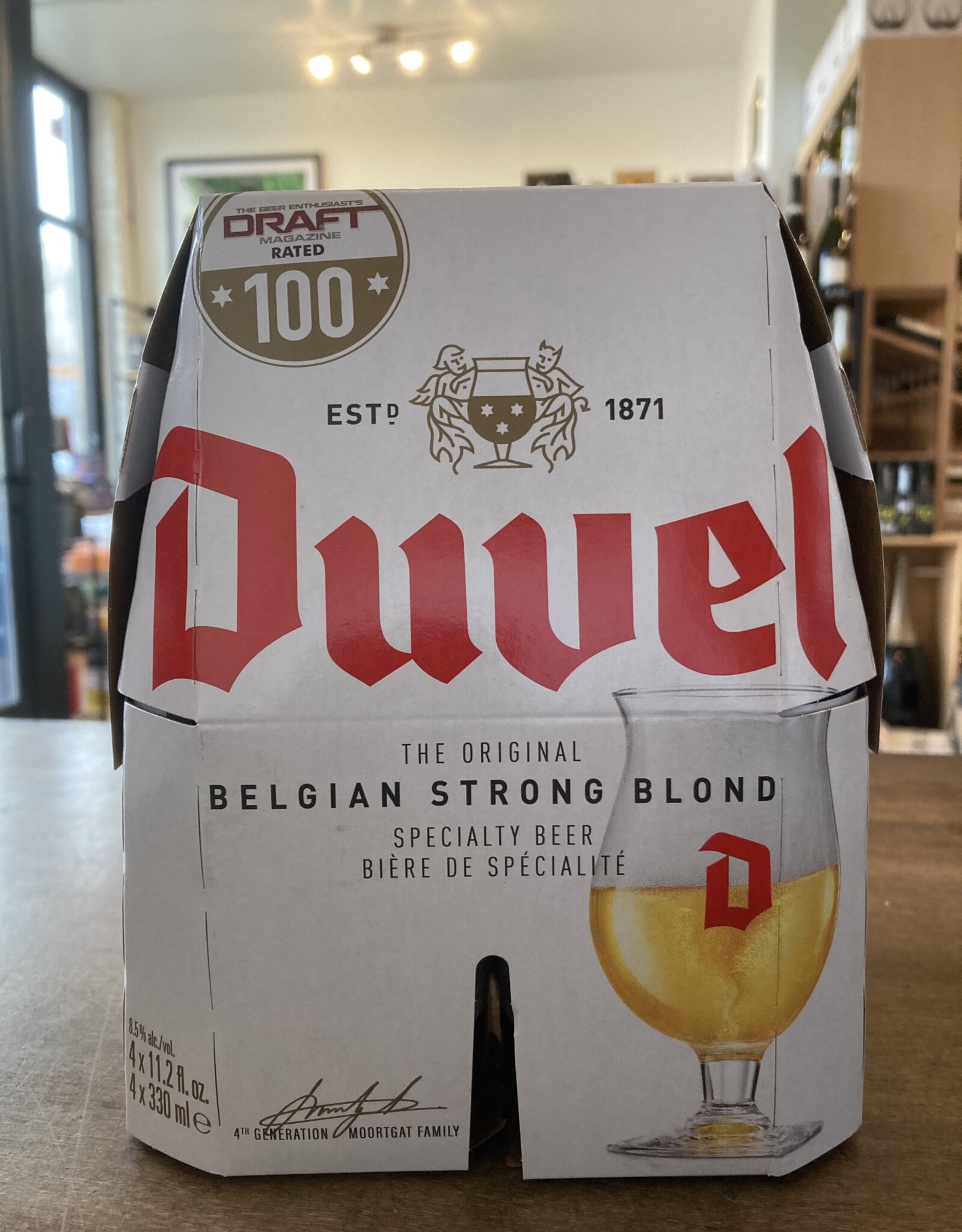 Duvel Duvel Belgian Strong Blonde 4pk bottles
