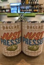 Ballad Ballad Brewing "Just Pressed" Lime & Ginger Sour Ale