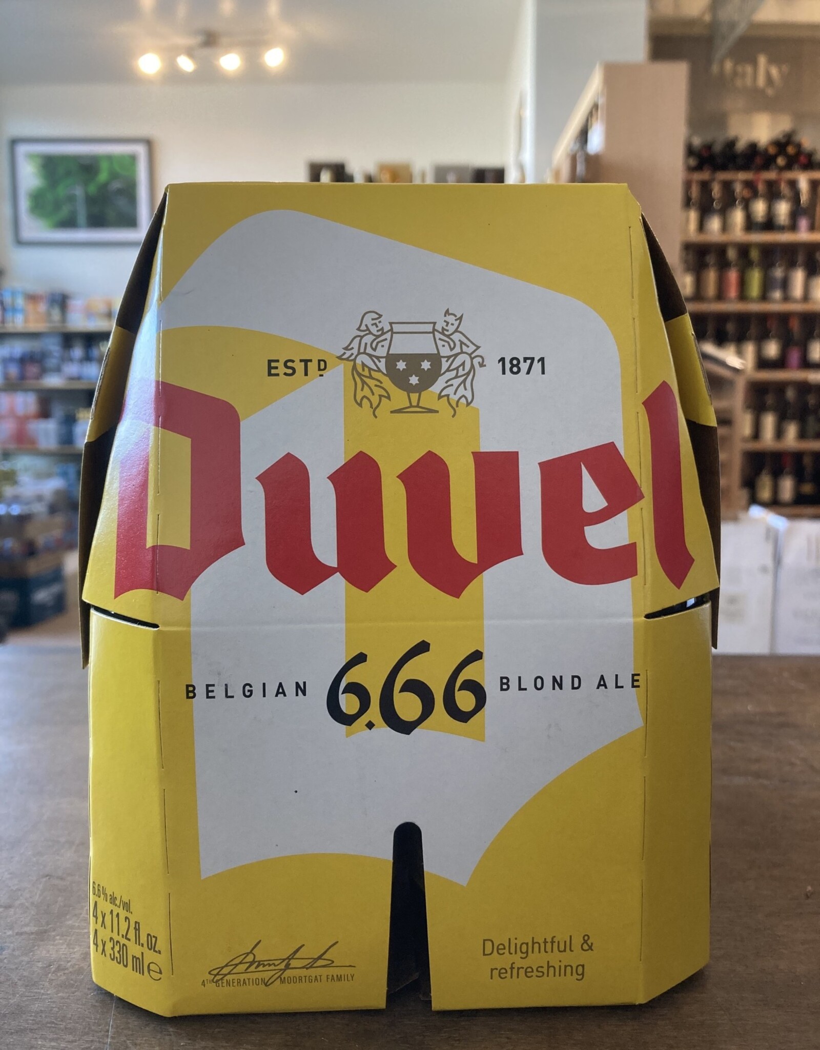 Duvel Duvel Belgian 6.66 Blonde Ale  4pk bottles