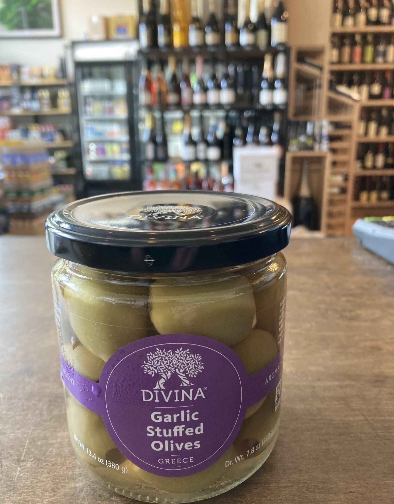 Divina Divina Garlic Stuffed Olives