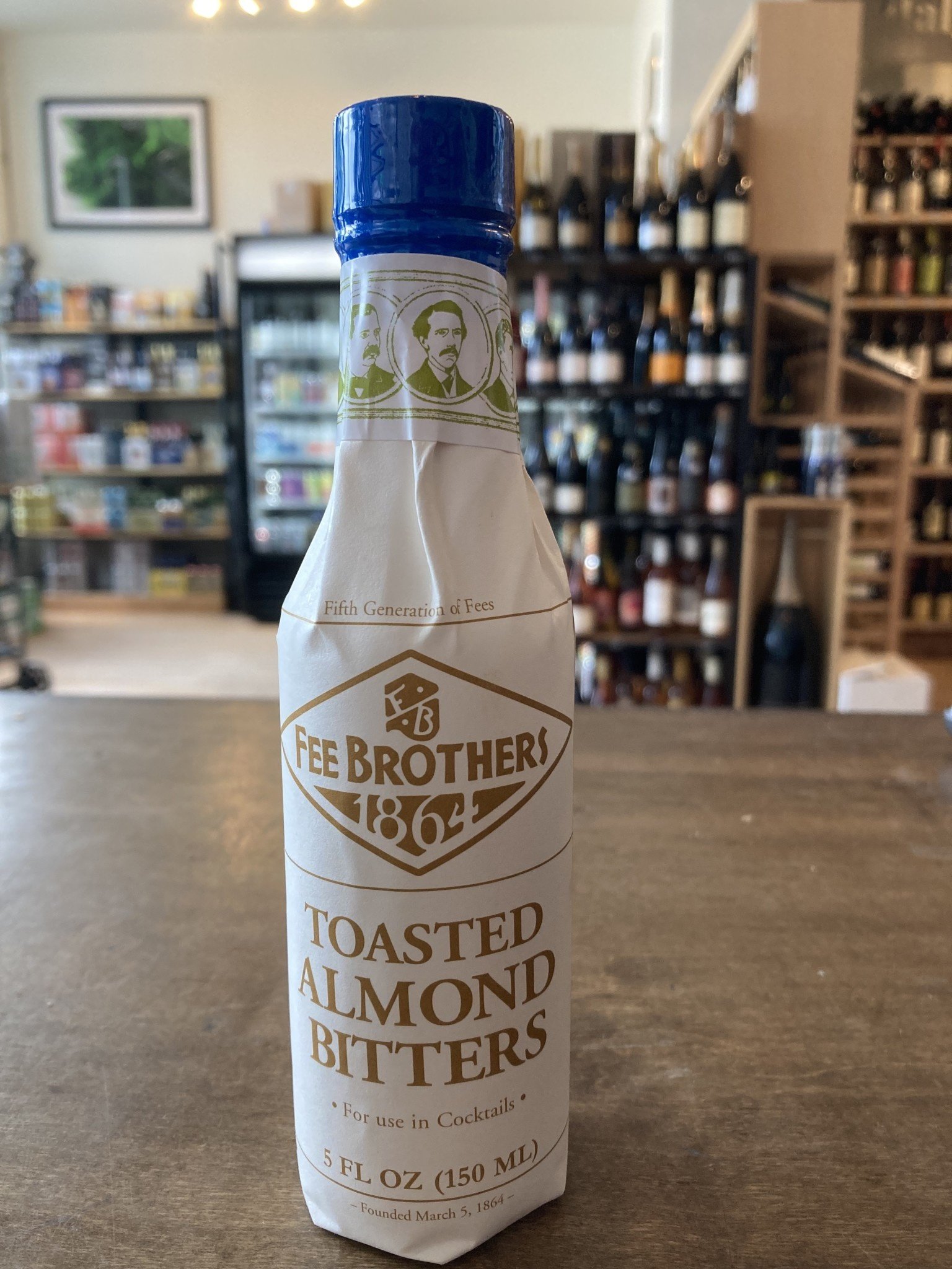 Fee Brothers Toasted Almond Bitters - 5 Ounce Glass Bottle