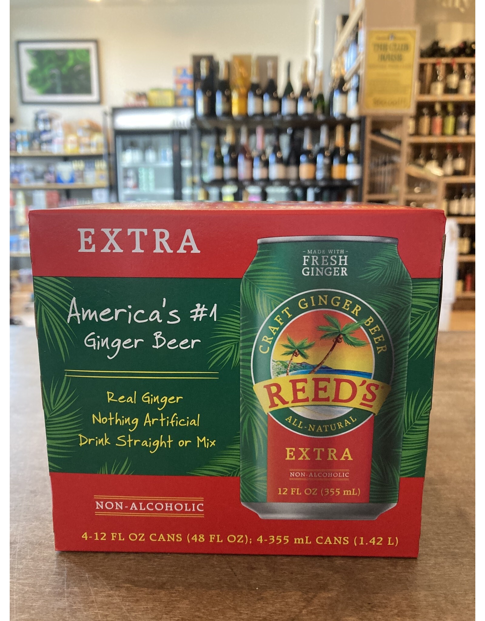 Reed's Ginger beer NA Bottle House