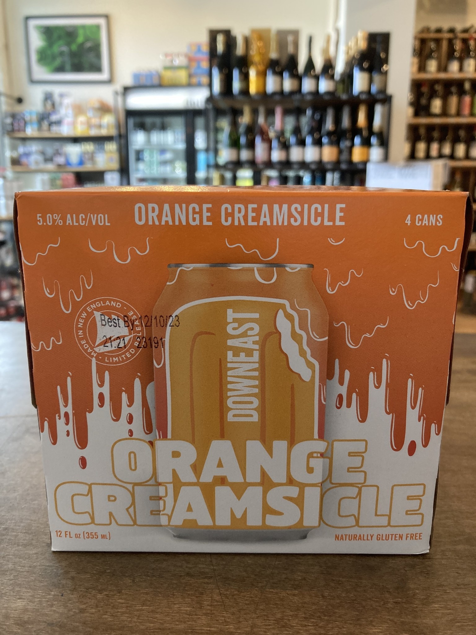 Downeast Cider "Orange Creamsicle" Bottle House