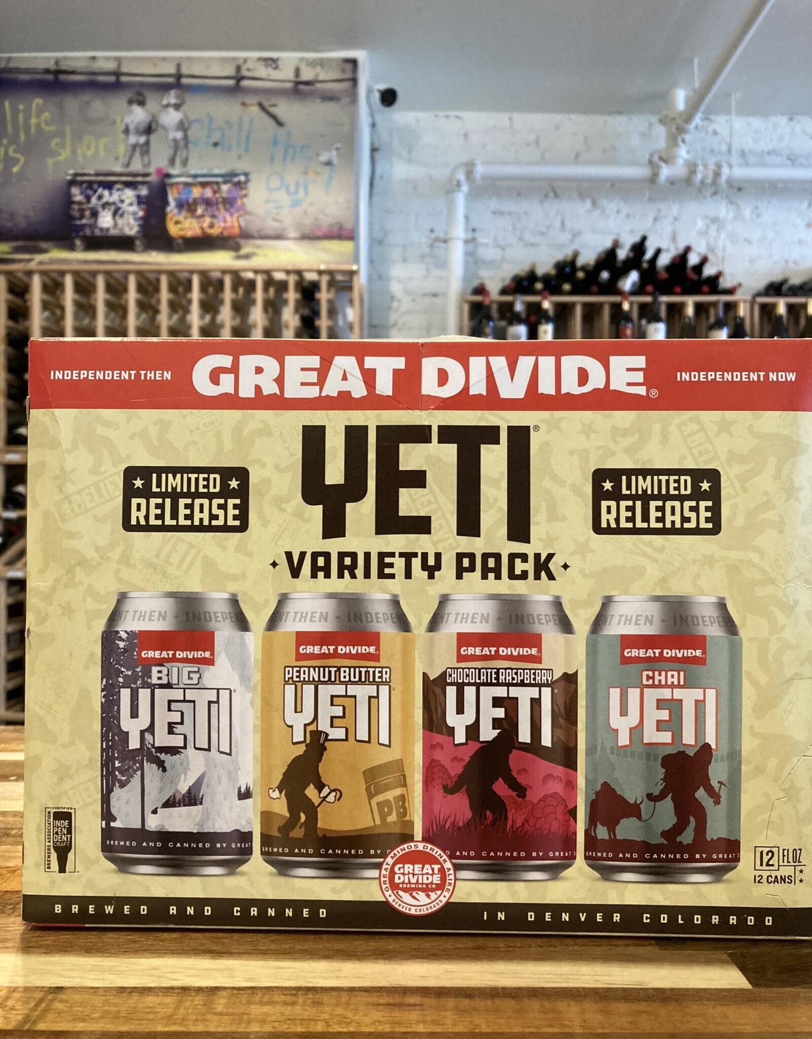 Great Divide Great Divide Yeti Series Variety Pack, 12pk