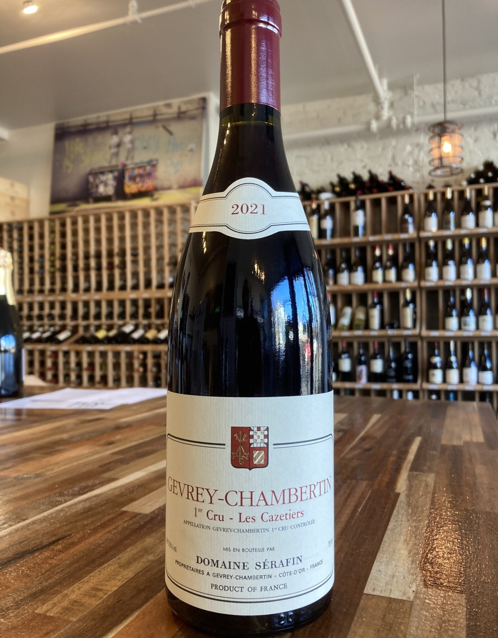 Domaine Sérafin Gevrey-Chambertin 1er Cru "Les Cazetiers" 2021