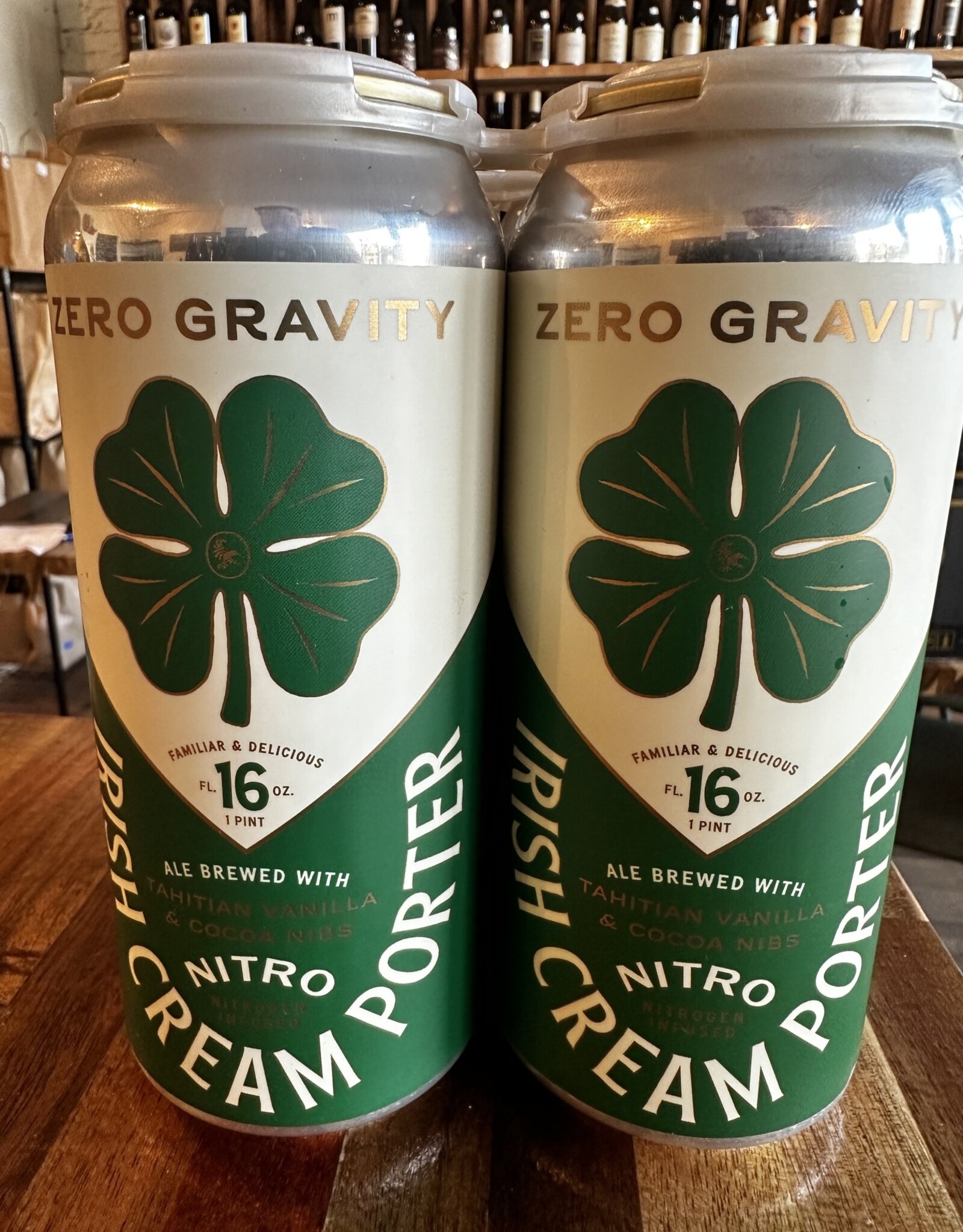 Zero Gravity Irish Cream Porter