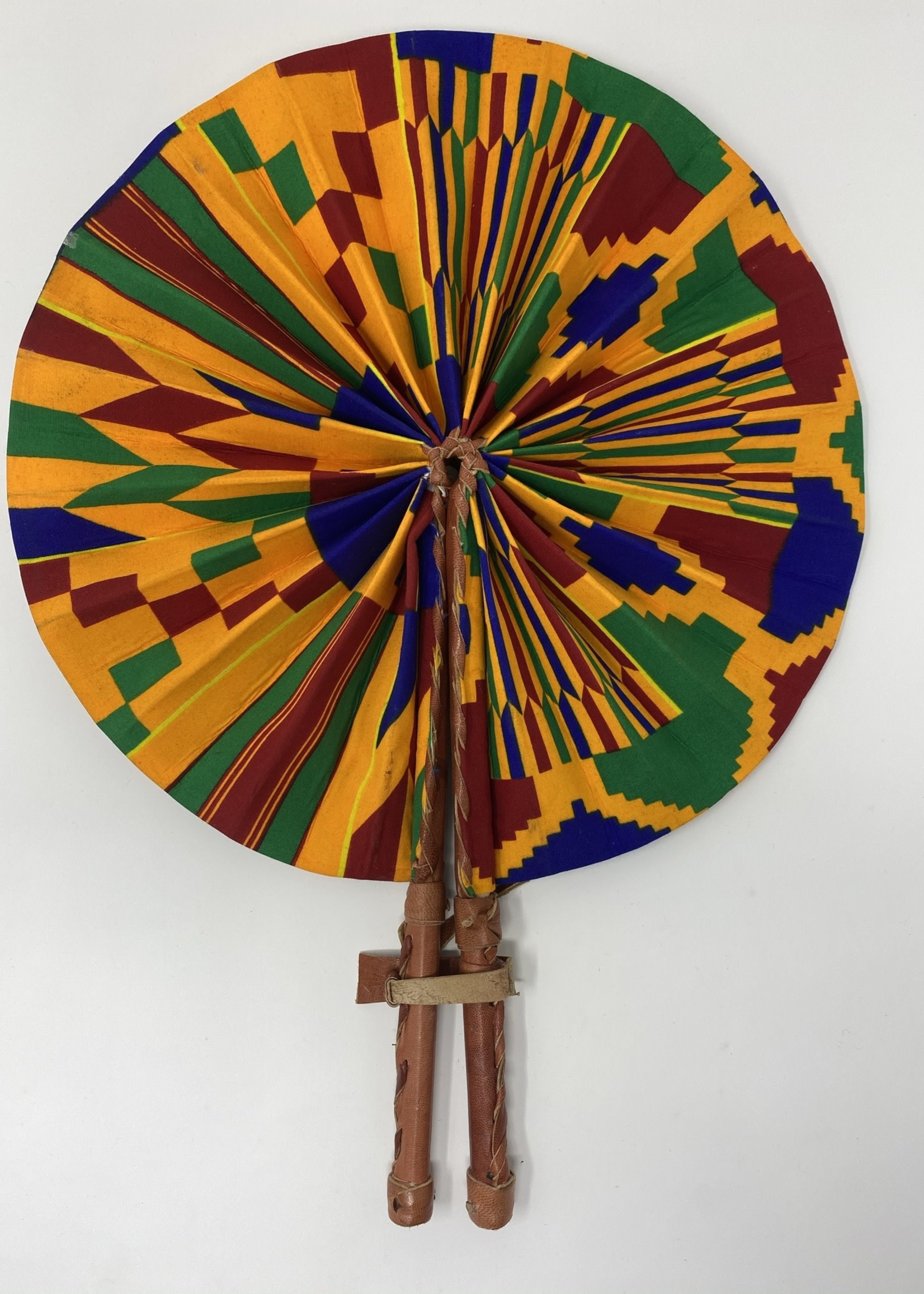 African clearance print fan