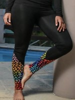 BATIK LEGGINGS - STAIN GLASS