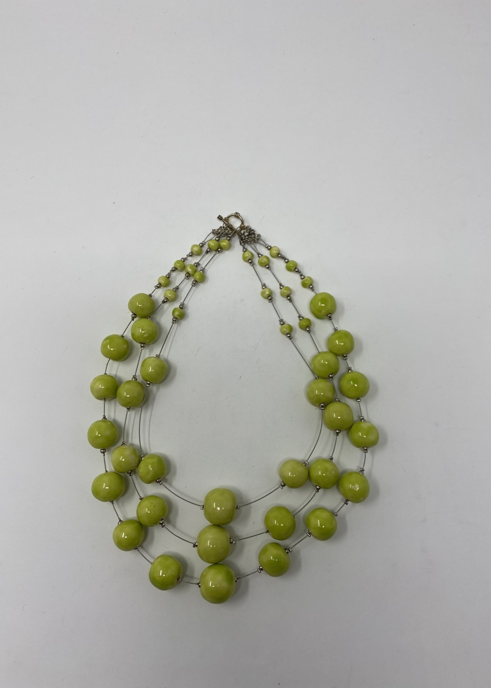 SKC 3 TIERED BEADED NECKLACE