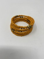 MULTI BEAD COIL BRACELET