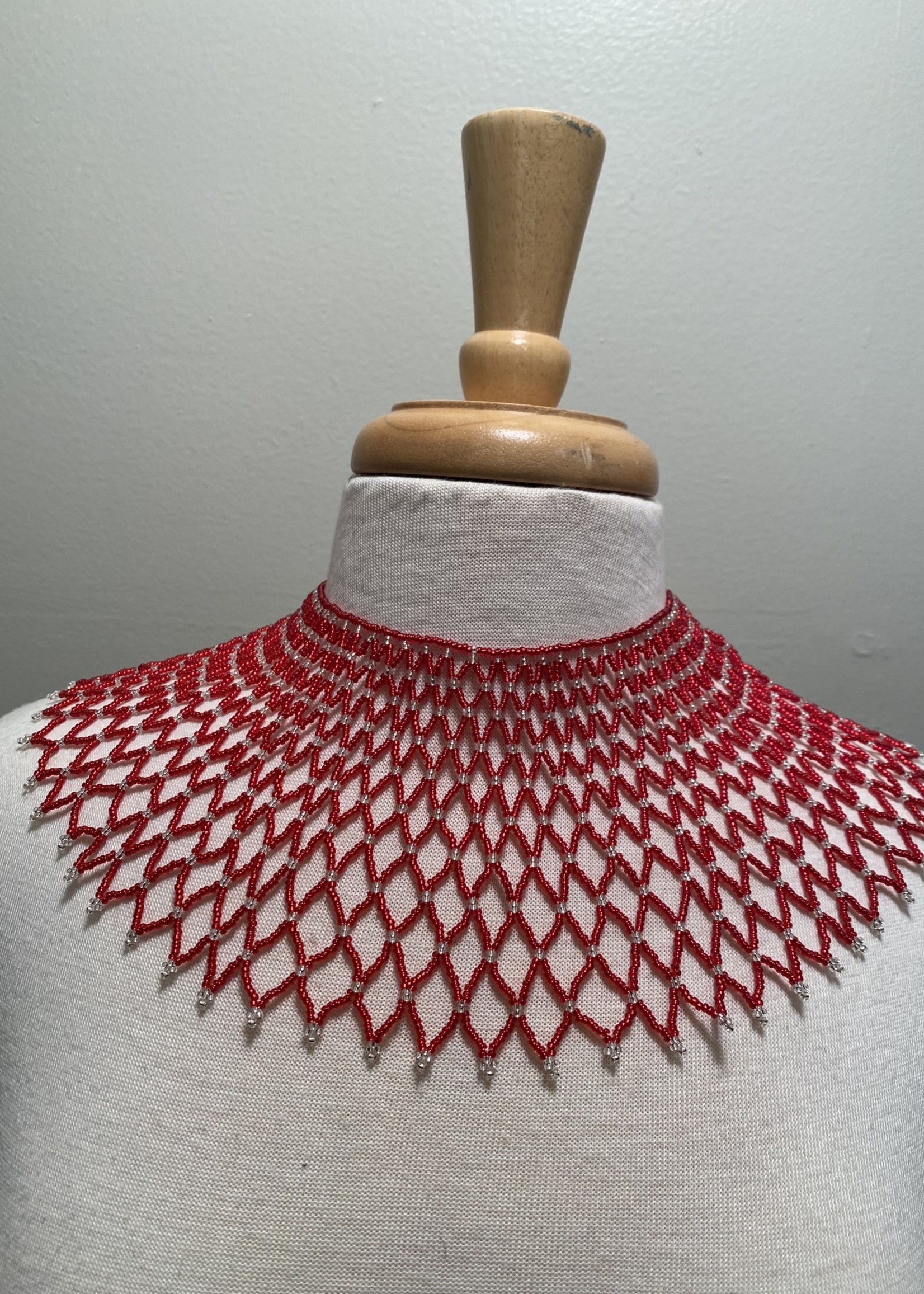 SKC WIDE ZULU COLLAR NECKLACE