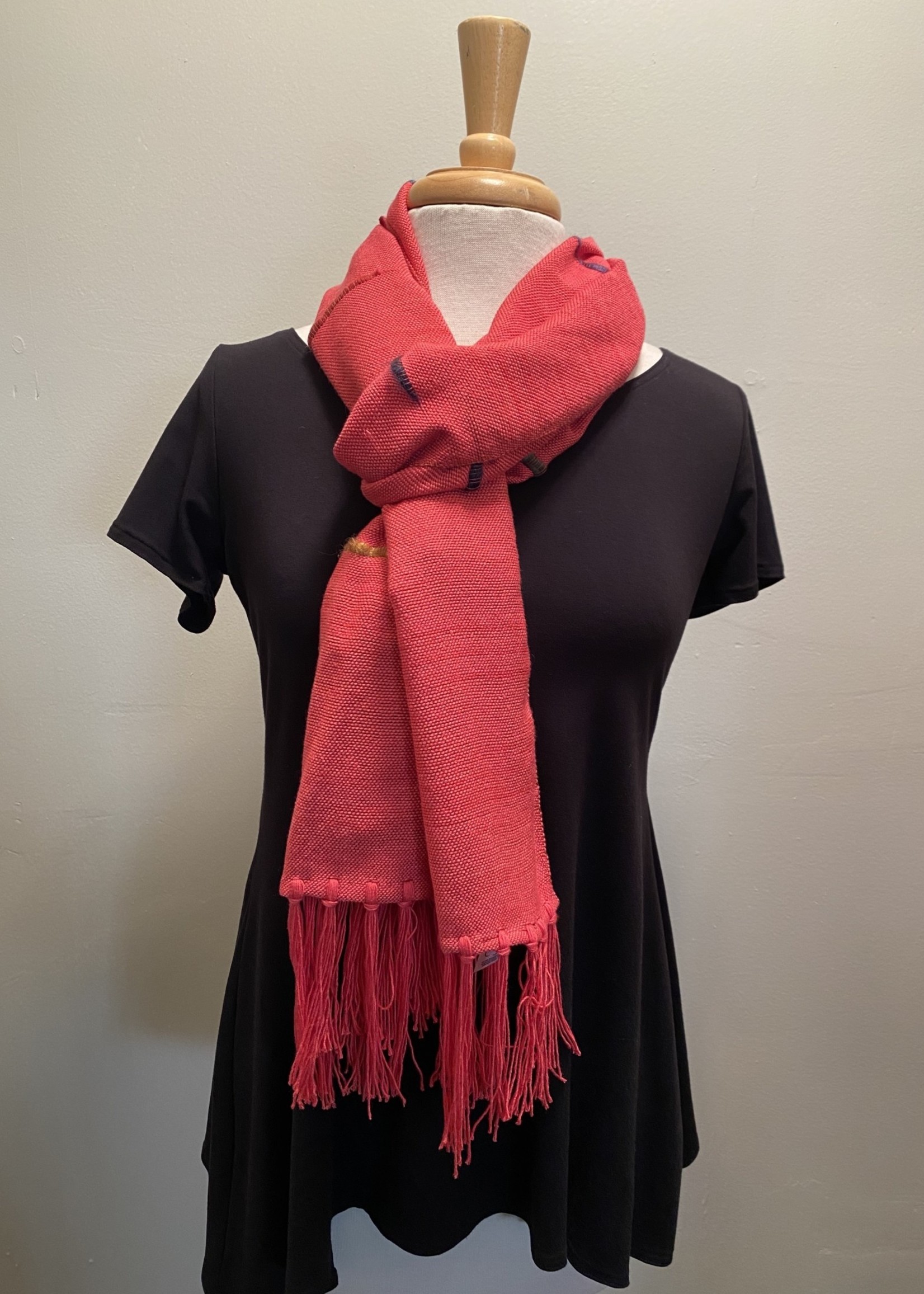 SKC HANDWOVEN BAMBOO/MOHAIR SCARF