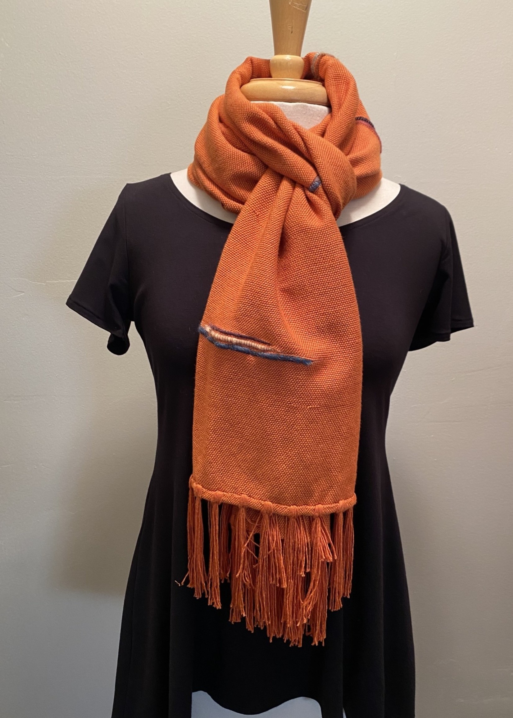 SKC HANDWOVEN BAMBOO/MOHAIR SCARF