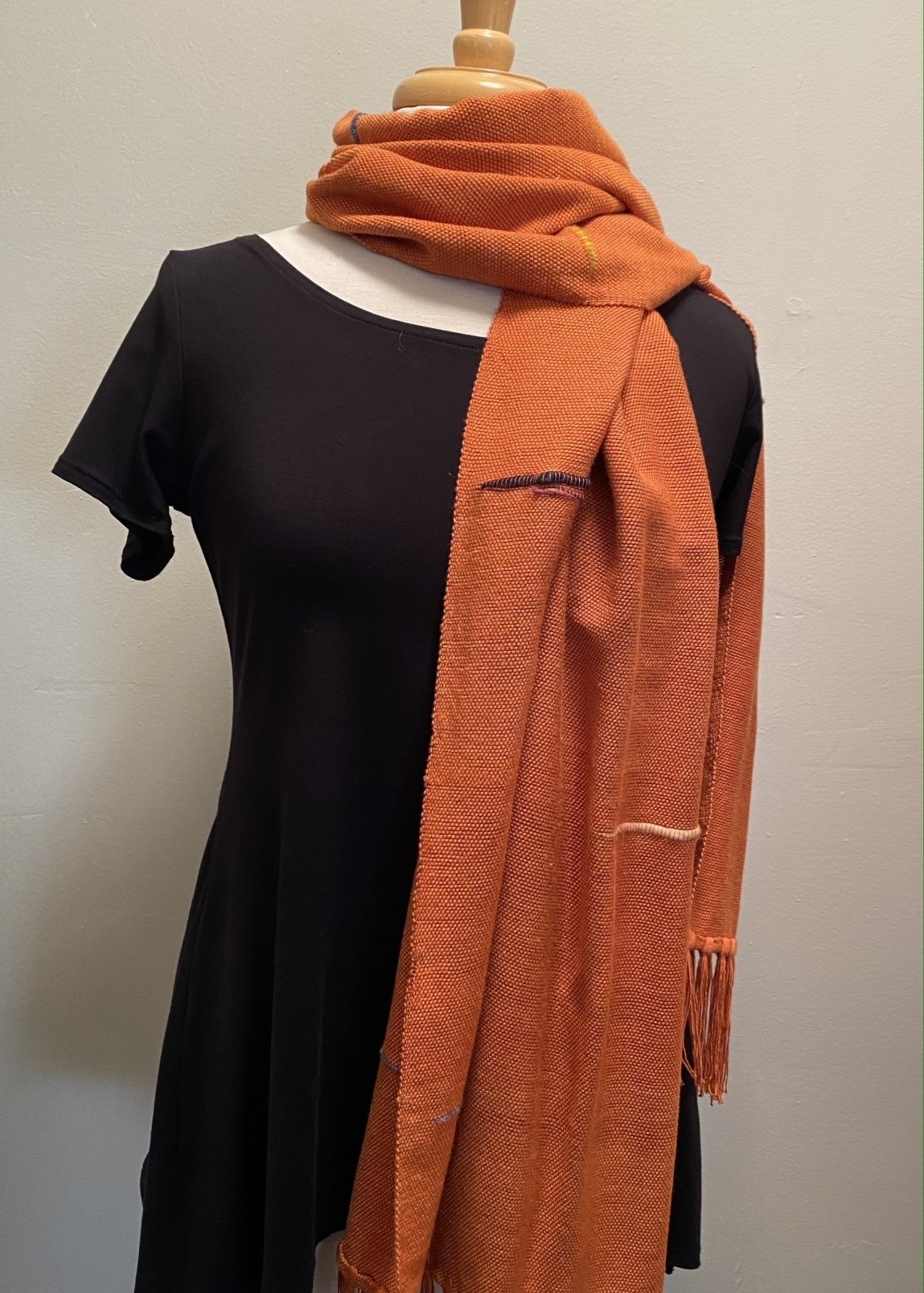 SKC HANDWOVEN BAMBOO/MOHAIR SCARF