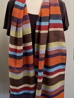 MULTI COLOR STRIPE BAMBOO WRAP