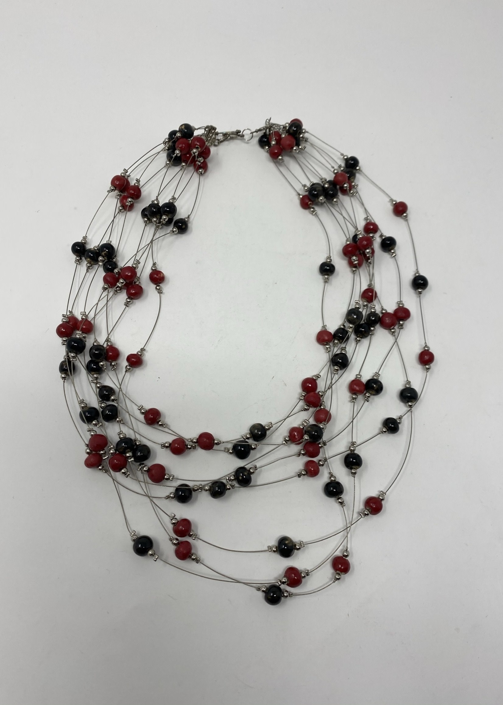 5 TIERED IMVELO SMALL BEAD NECKLACE