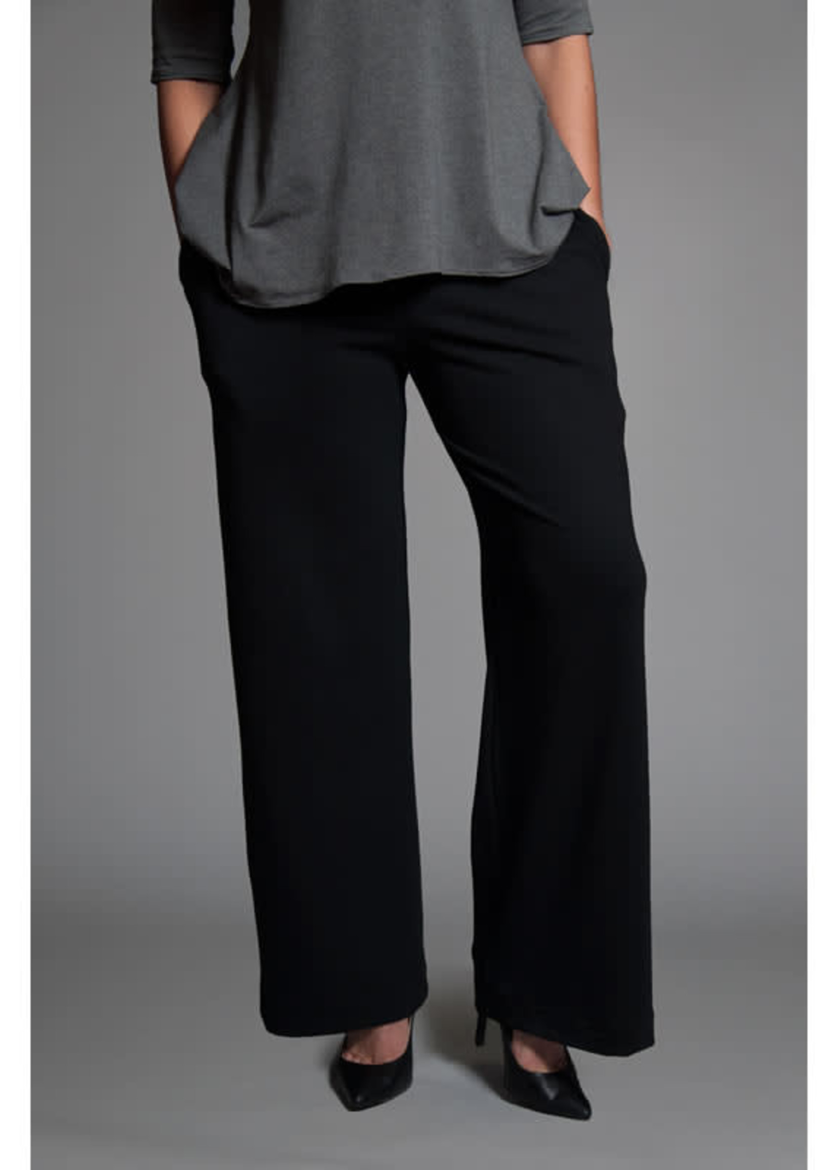 SARAH KUENYEFU PONTE PANTS MEDIUM WIDTH