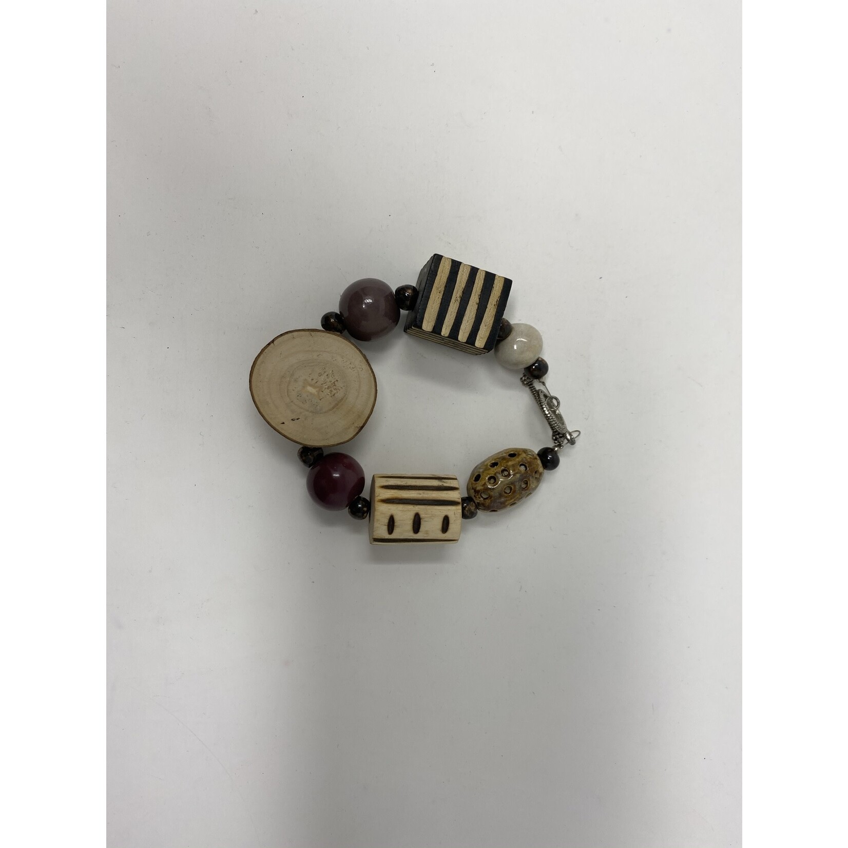 ORGANIC WOOD MEDLEY BRACELET