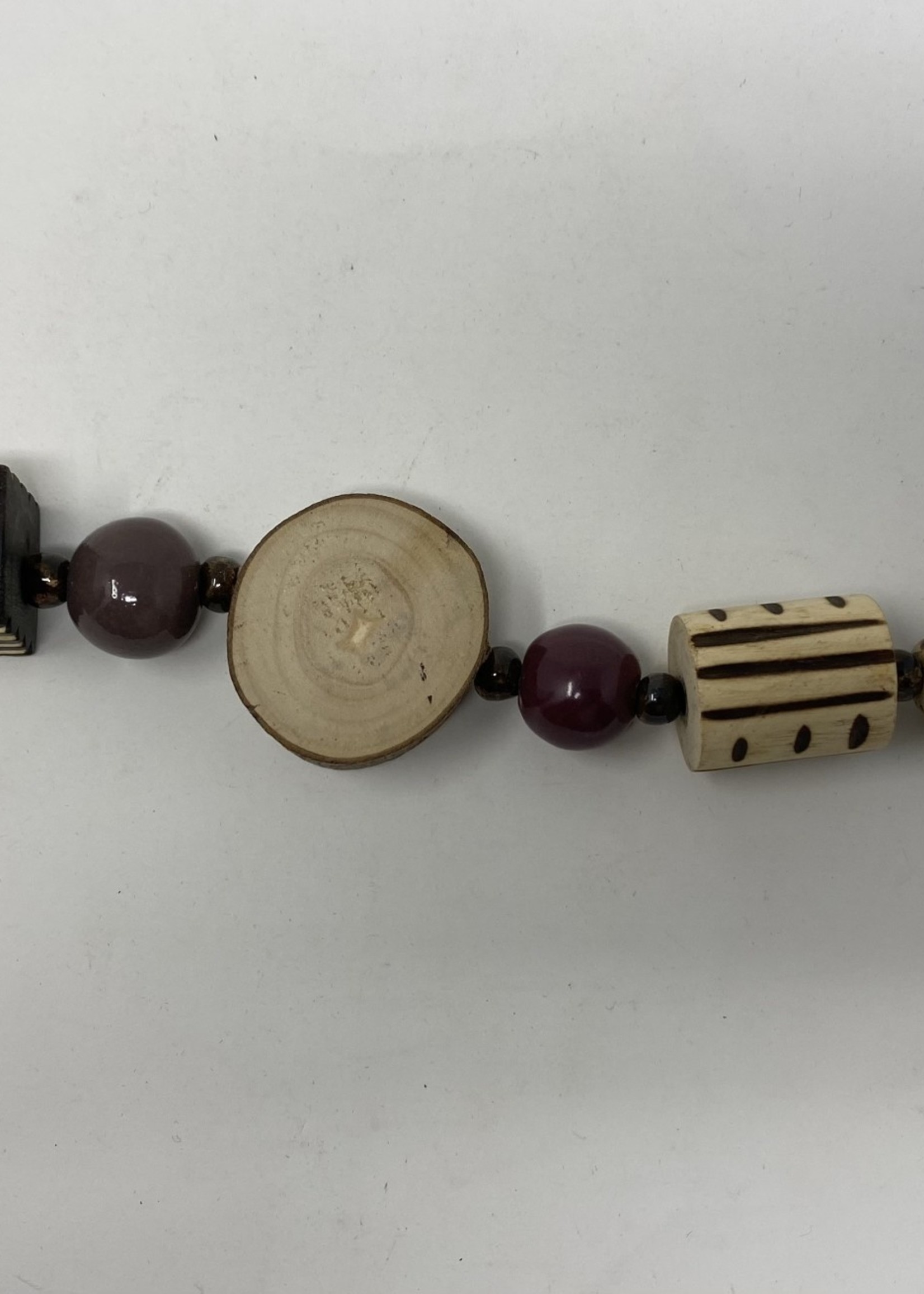 ORGANIC WOOD MEDLEY BRACELET