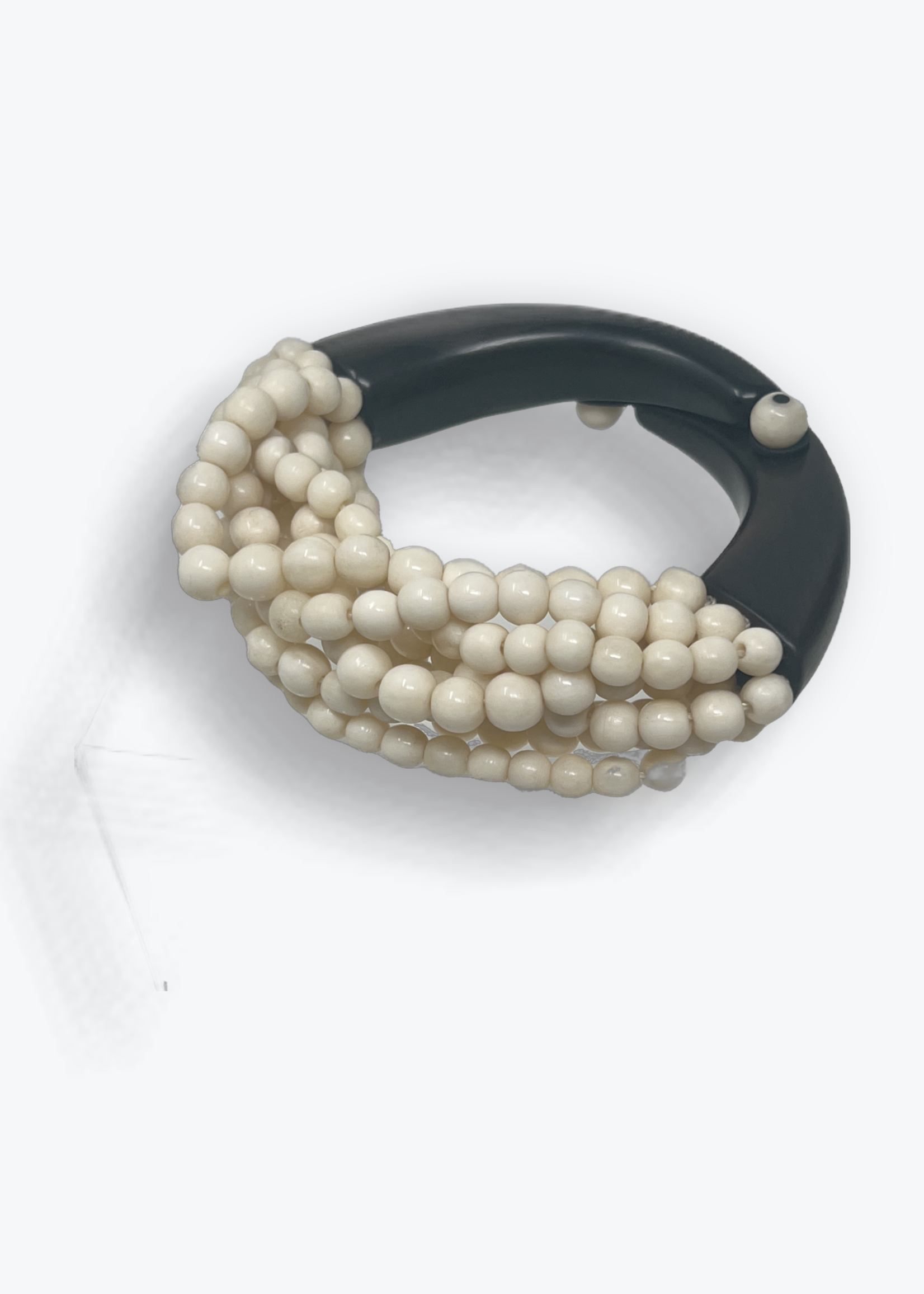 BONE AND EBONY BRACELET