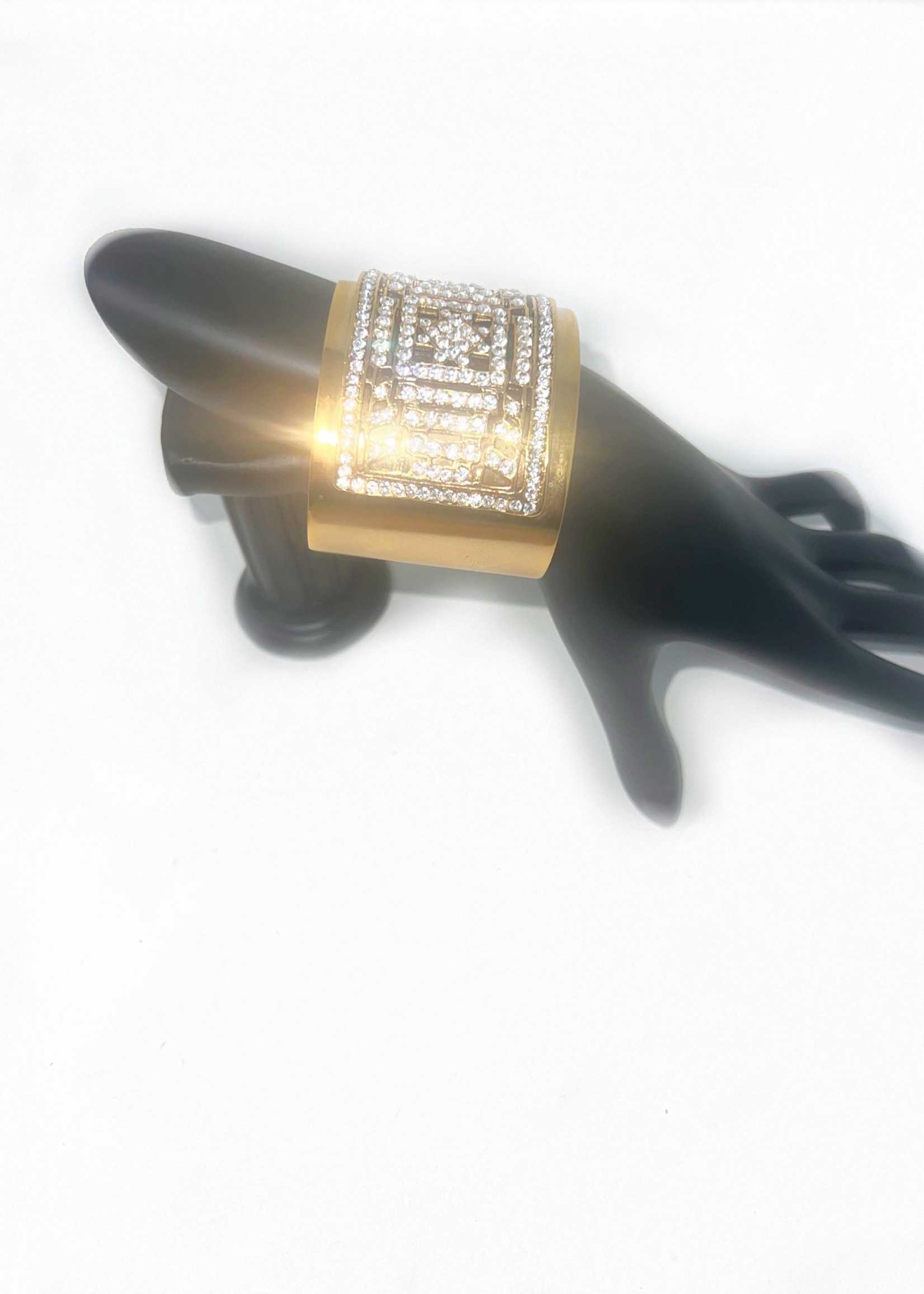 HEMATITE GOLD BRACELET