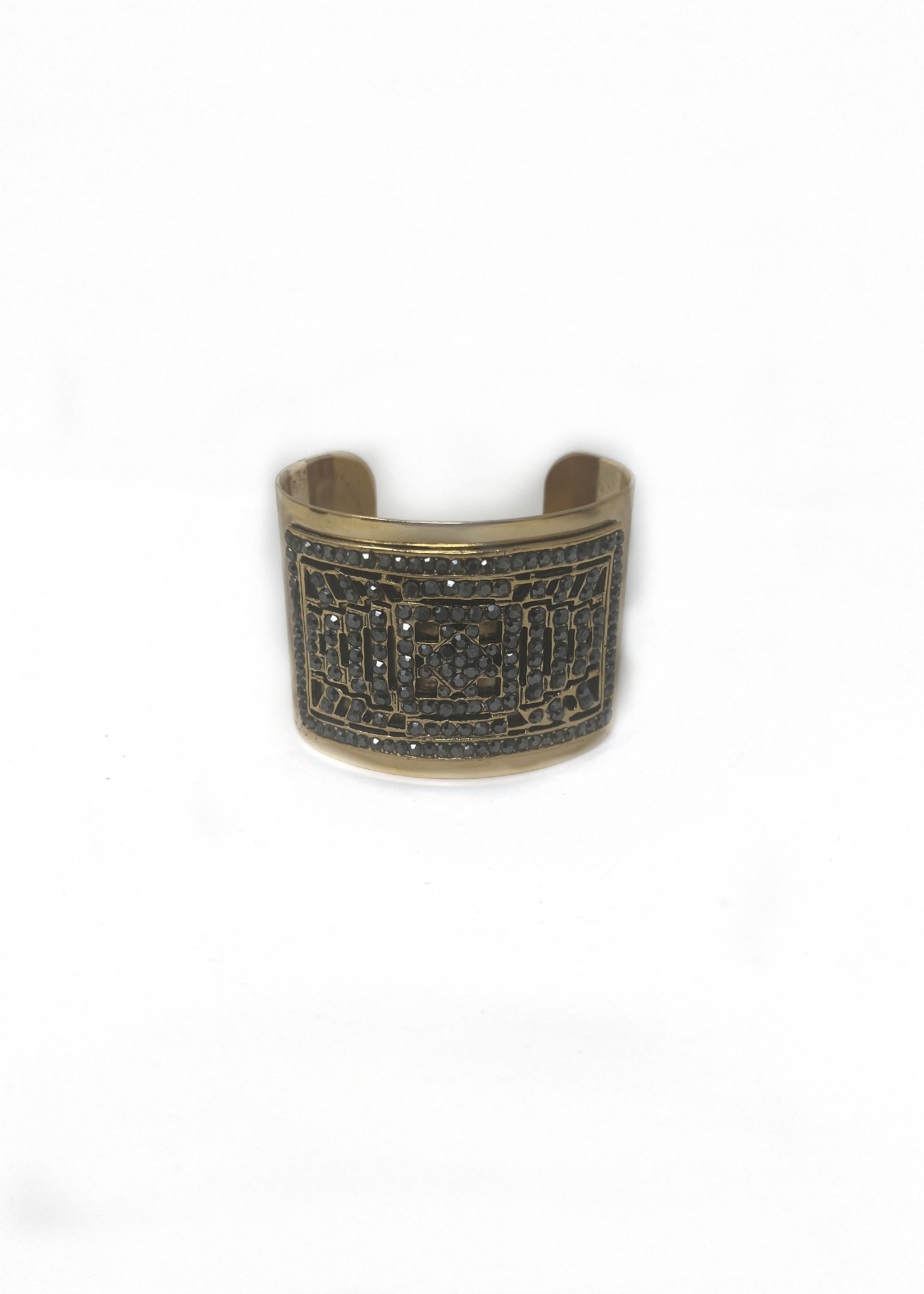 HEMATITE GOLD BRACELET