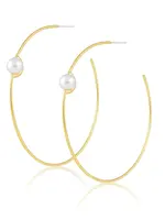 Belize Pearl Hoop