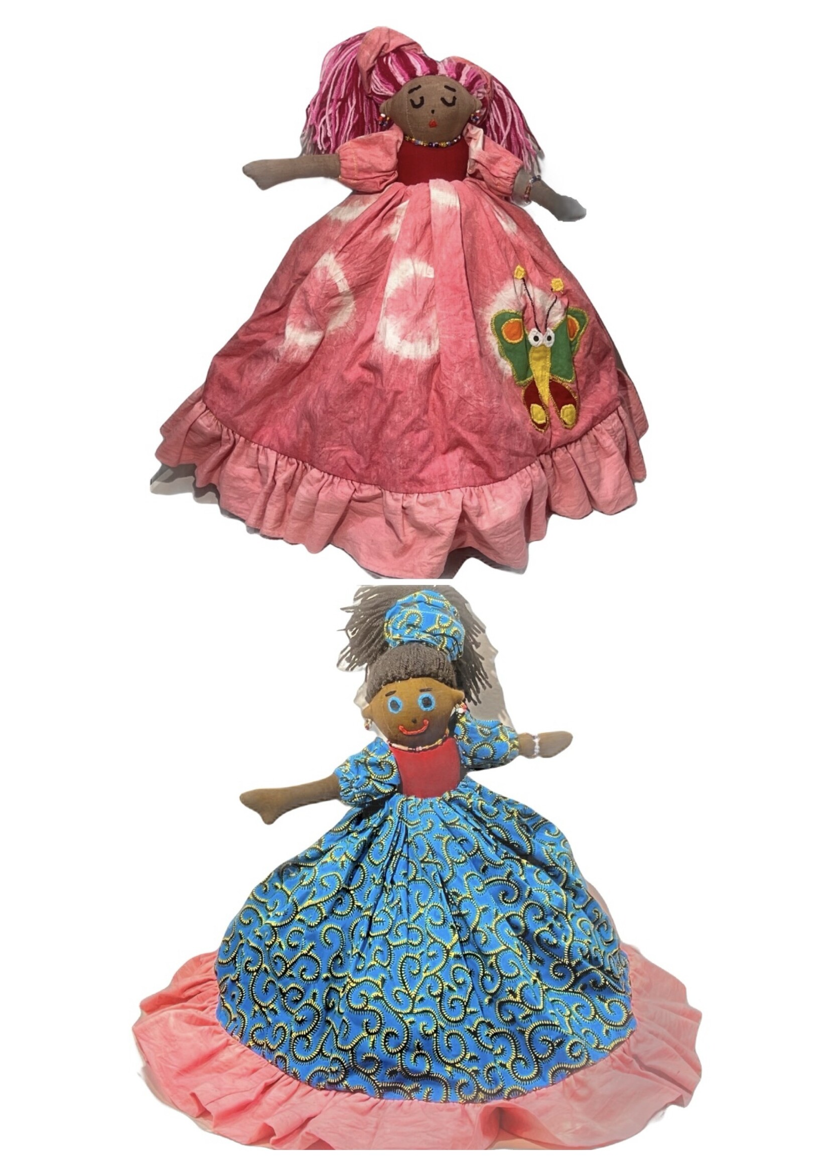 Collectible African Double Sided Doll