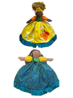 Collectible African Double Sided Doll