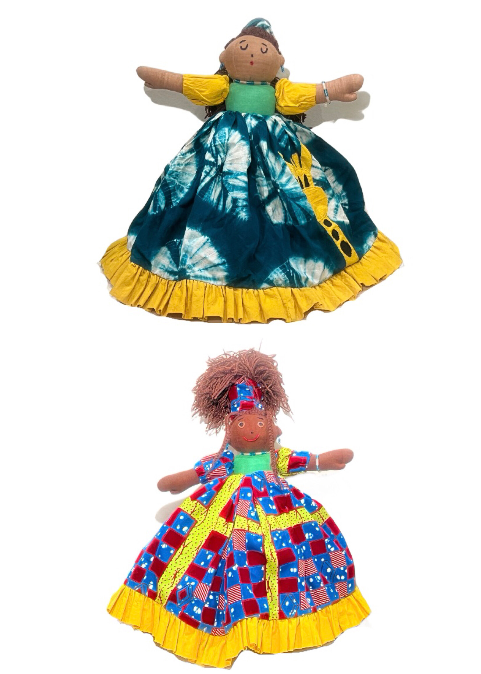 Collectible African Double Sided Doll