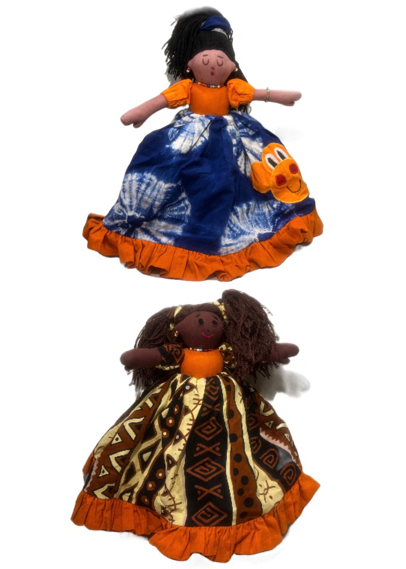 Collectible African Double Sided Doll