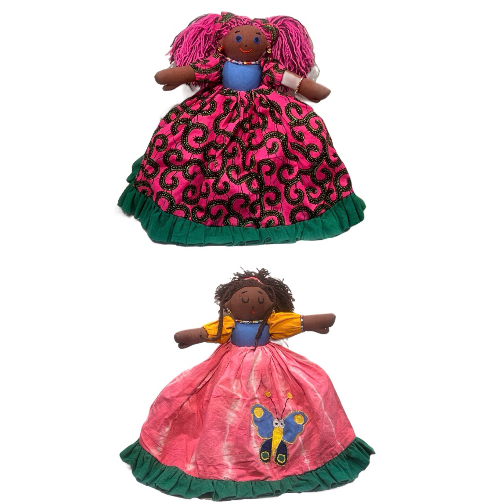 Collectible African Double Sided Doll