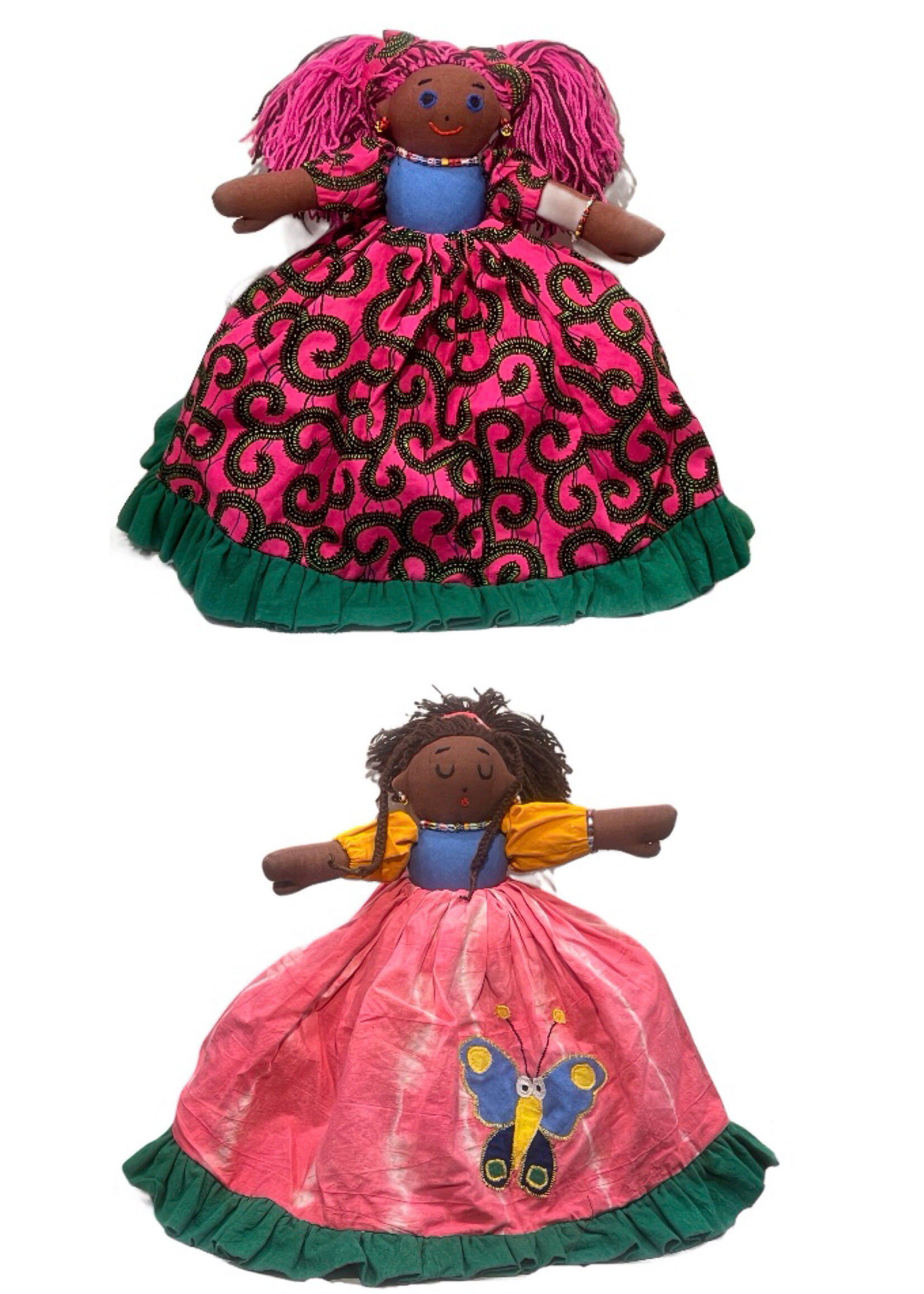 Collectible African Double Sided Doll