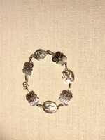 SILVER ADINKRA BRACELET