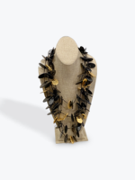 EBONY GOLD STRAND NECKLACE