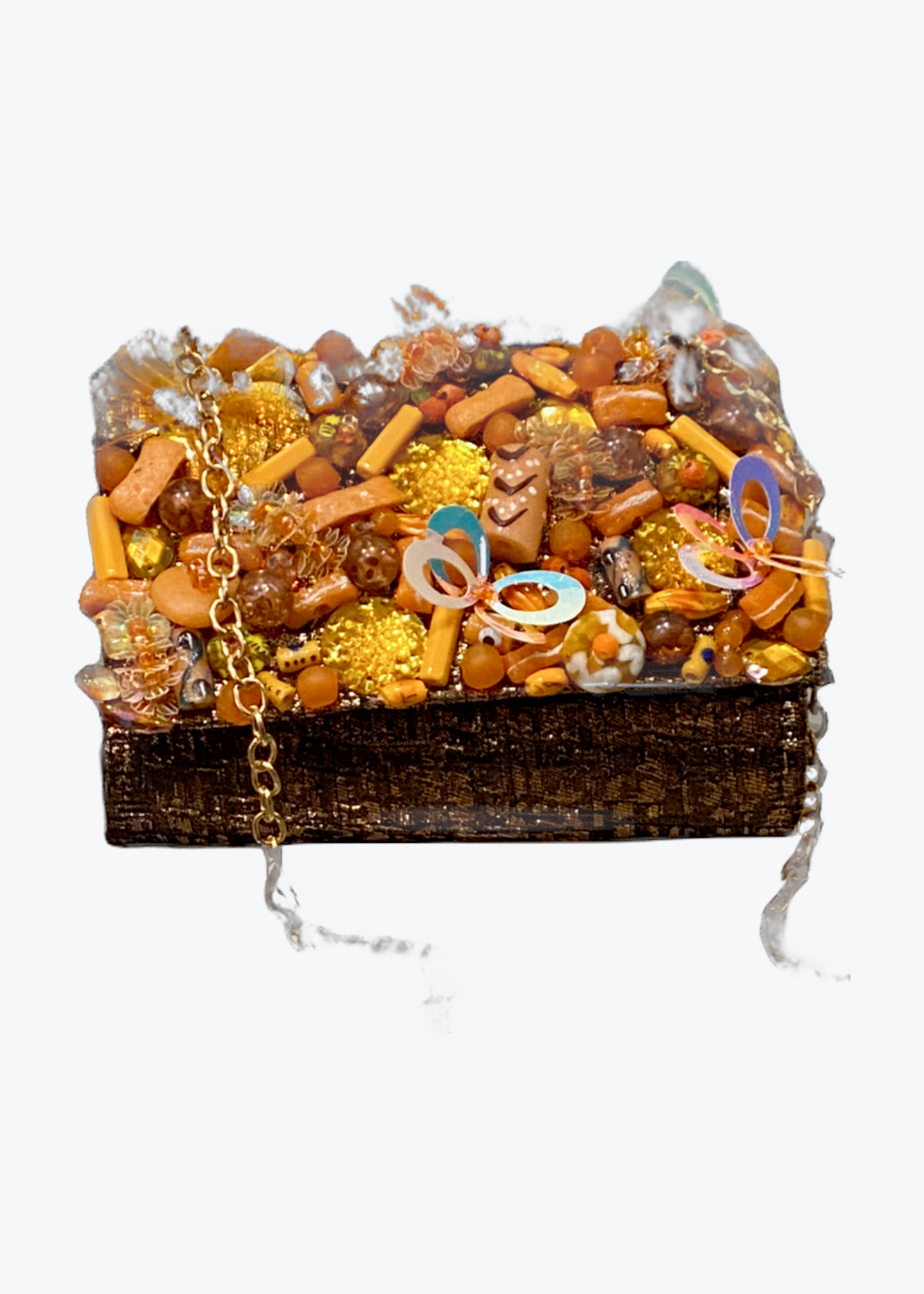 Ghana Trade Bead Crossbody