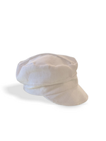 LINEN DZIFA BIBBED HAT