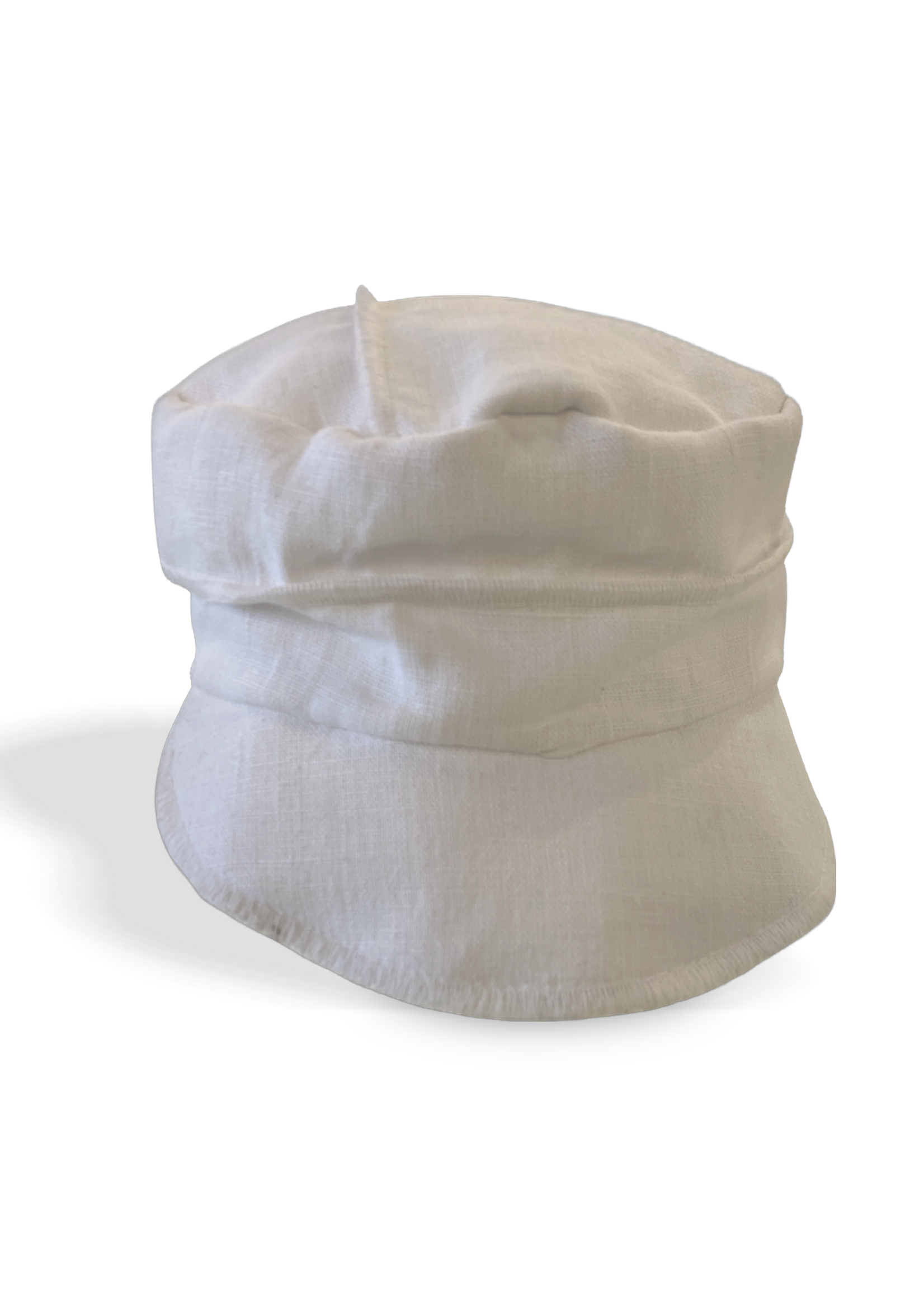 LINEN DZIFA BIBBED HAT