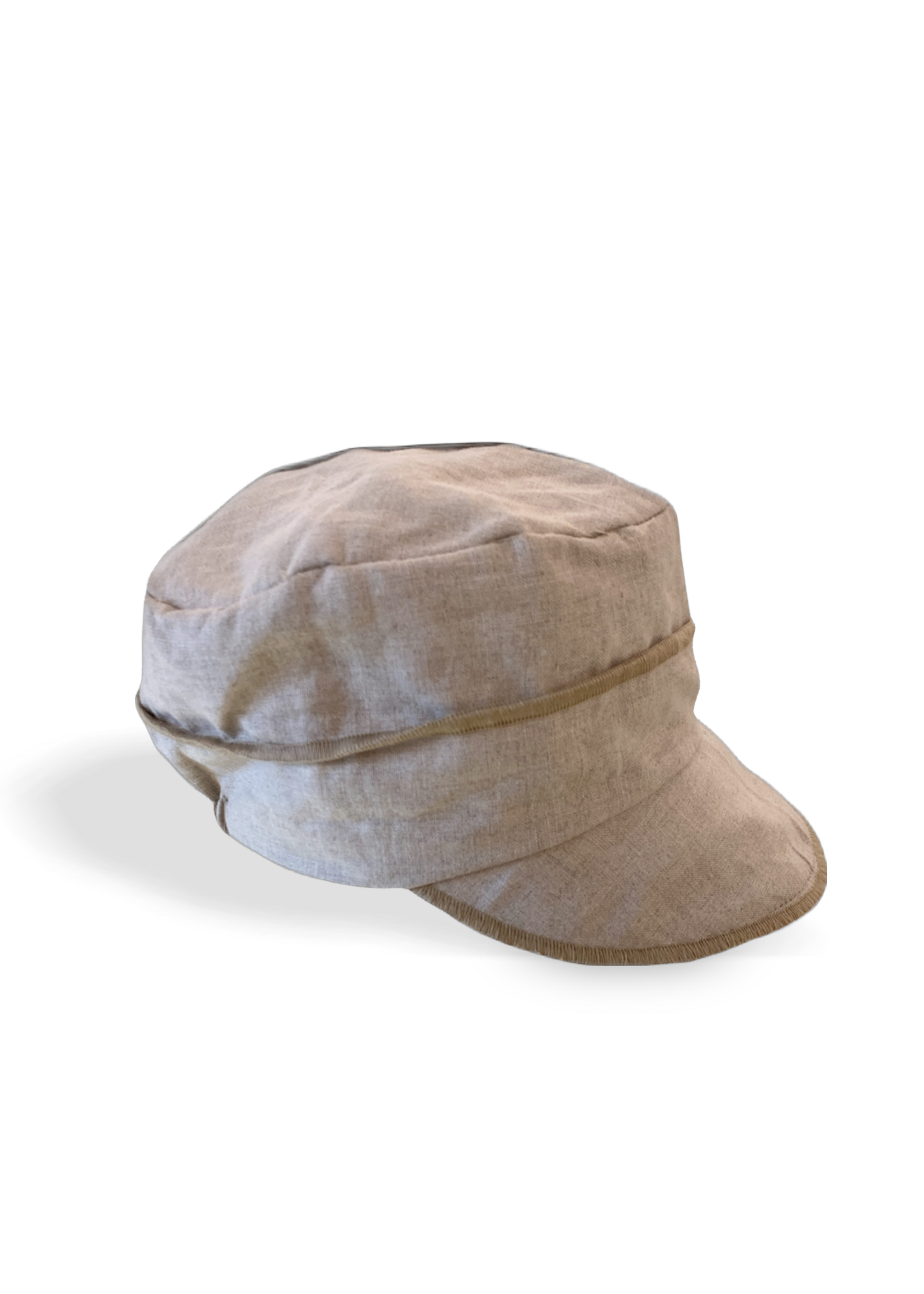 LINEN DZIFA BIBBED HAT