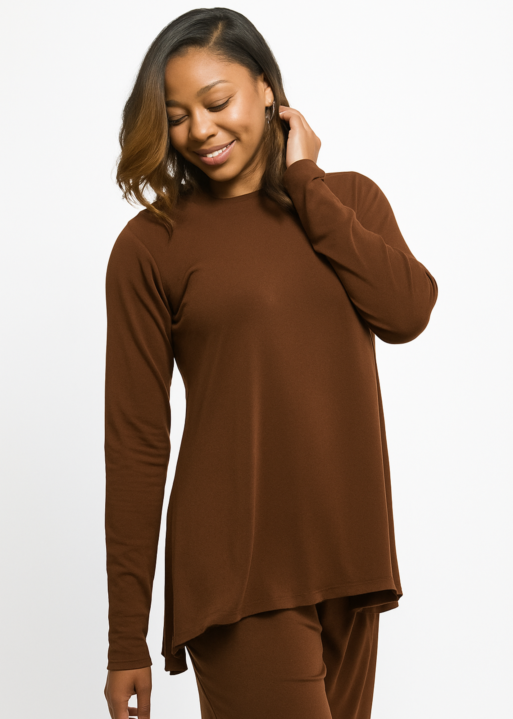 SKC W SHIRT LONG SLEEVES- COUTURE JERSEY