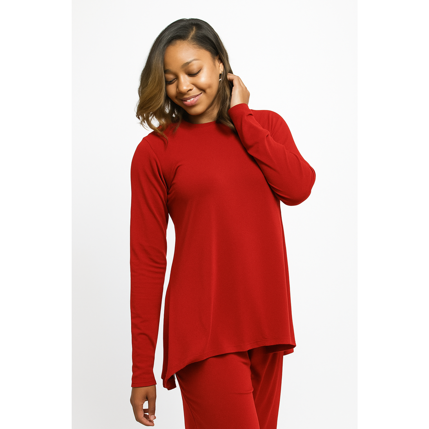 SKC W SHIRT LONG SLEEVES- COUTURE JERSEY