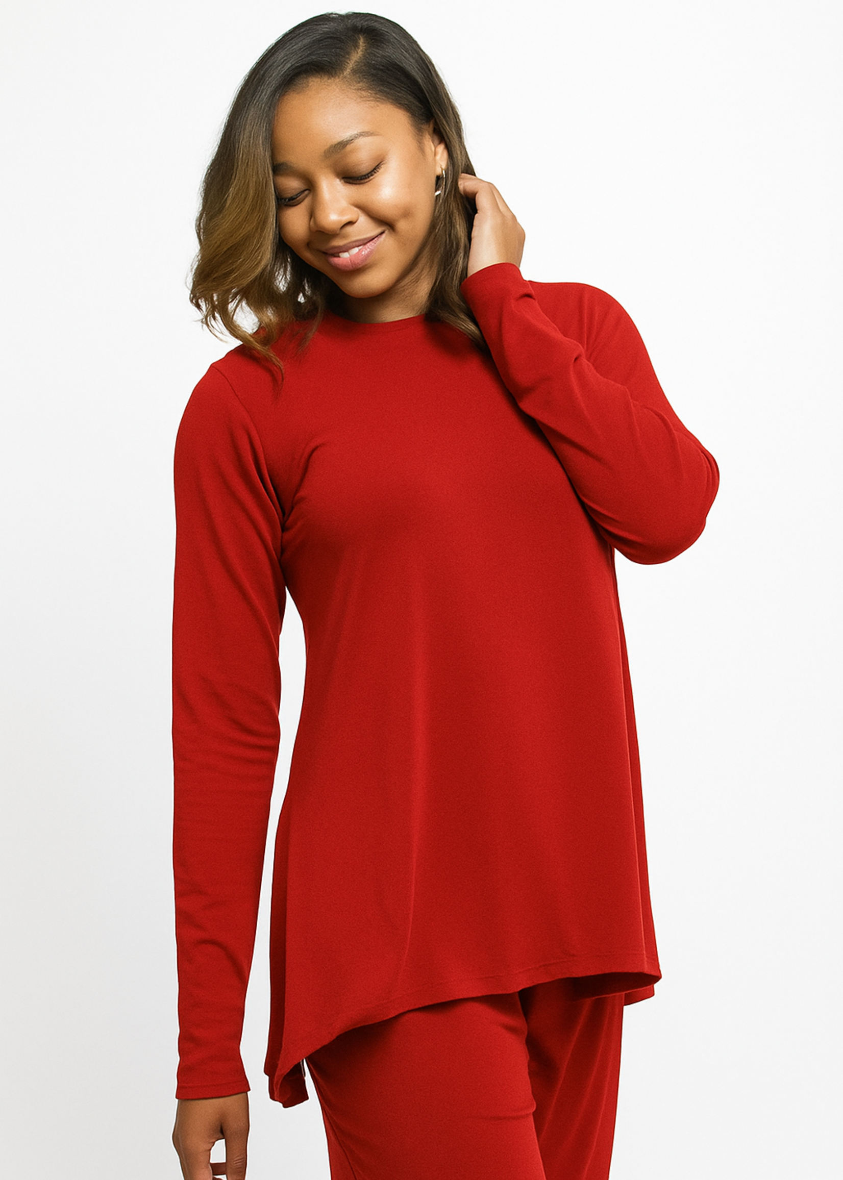 SKC W SHIRT LONG SLEEVES- COUTURE JERSEY