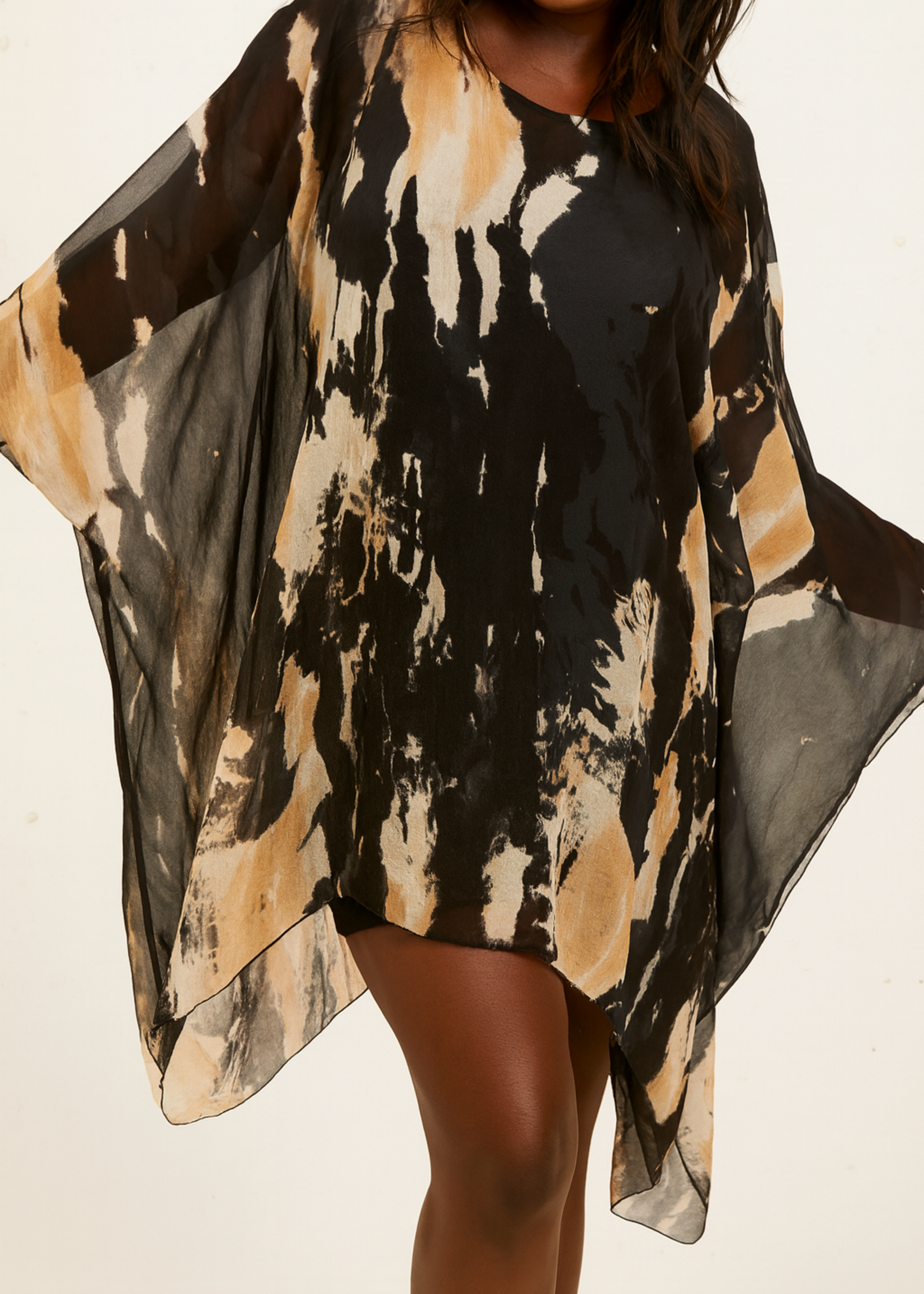 Madonna Silk Splash Madonna Dress