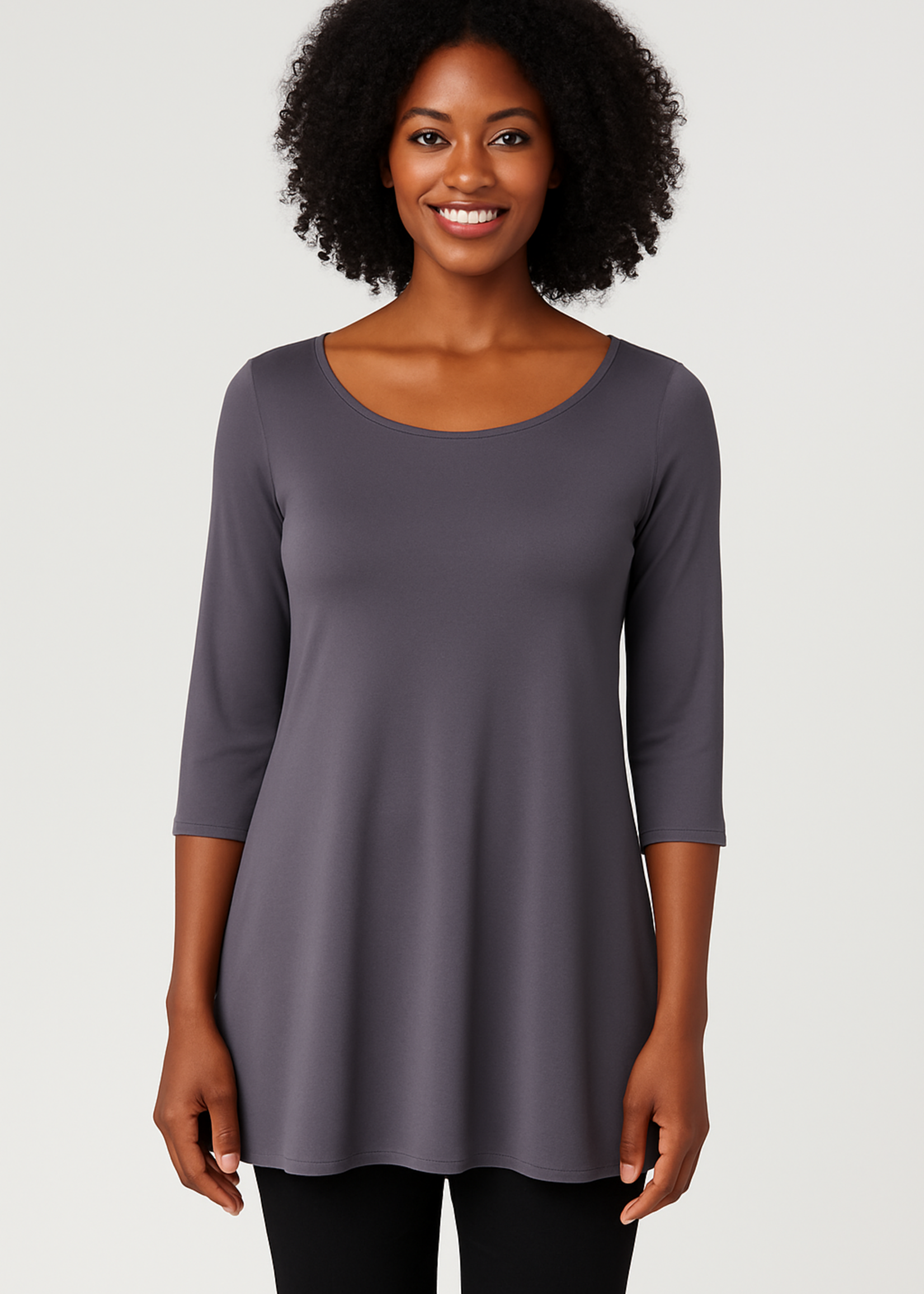 SARAH KUENYEFU W SHIRT -MIDLENGTH SLEEVES (Couture Jersey)
